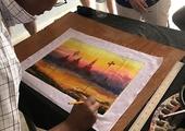 Learn Bagan's ancient art of sand painting