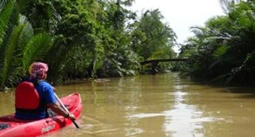 Kayaking in Kampot