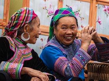 Hill tribe ladies, Sapa