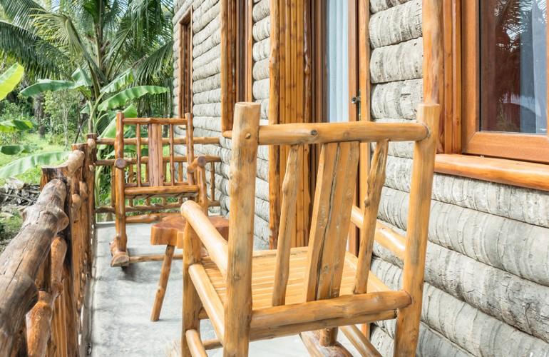 Balcony, Can Tho Ecolodge