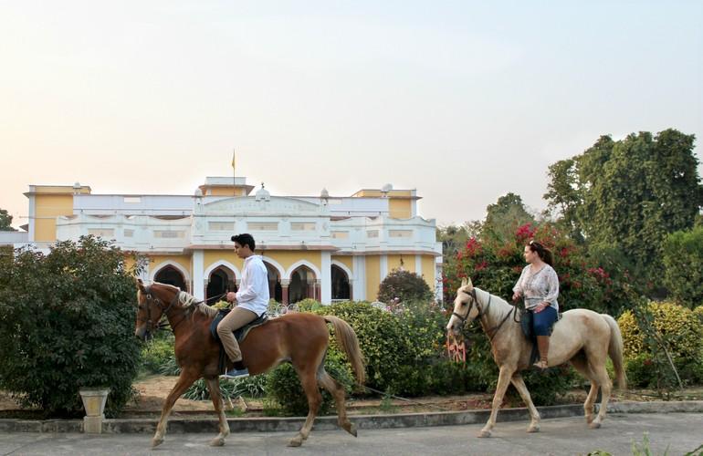 Horse Riding, Bhanwar Vilas Palace