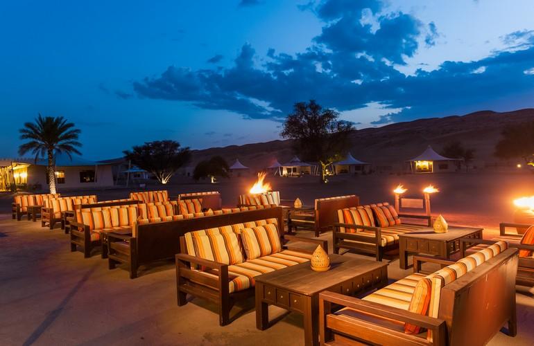 Two Dunes Restaurant, Desert Nights Camp