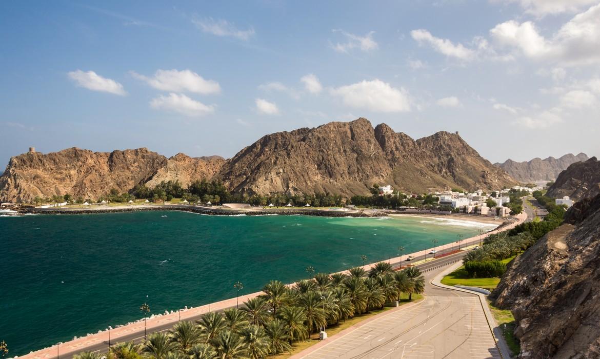 Coastal avenue, Muscat