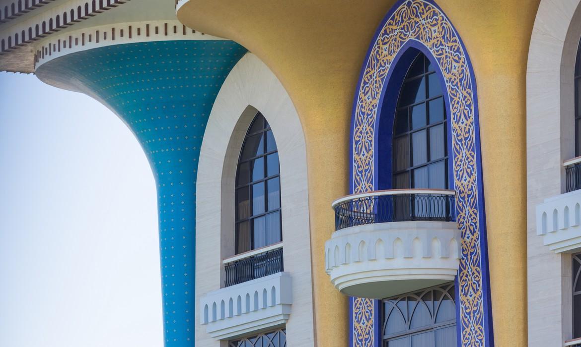 Detail of Sultan Palace, Muscat