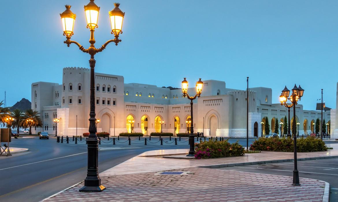 Night scene, Muscat