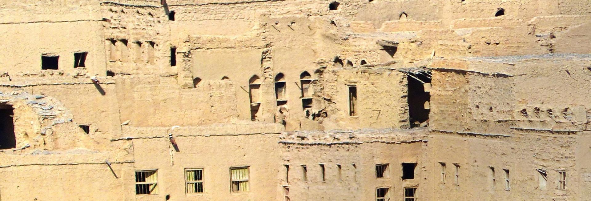 Mudbrick houses, Al Hamra