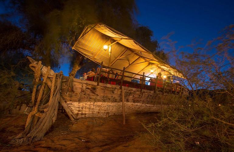 Desert Ship Lounge, 1000 Nights Camp