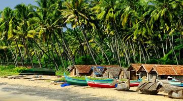 Beach in Goa, India