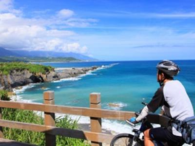 Cyclist in Taitung