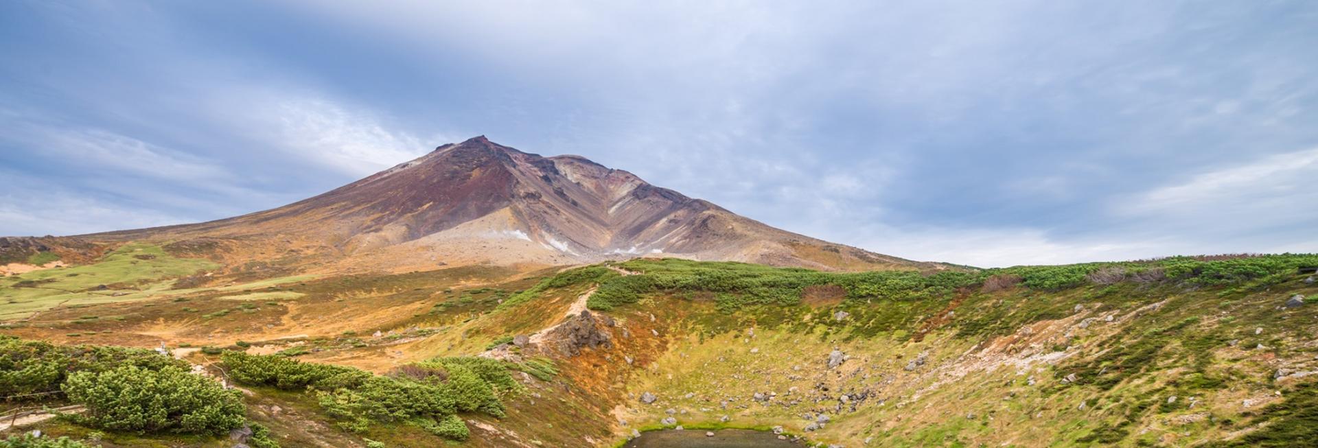 Hike Mount Asahidake, Japan