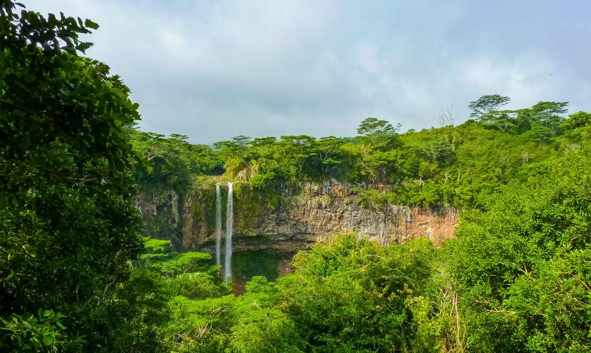 Chamarel Waterfall