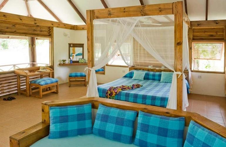 Bedroom, Bird Island Lodge