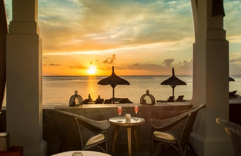 Sunset, The Oberoi Beach Resort