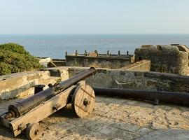Cannon at Fort Diu, Bamboo Travel