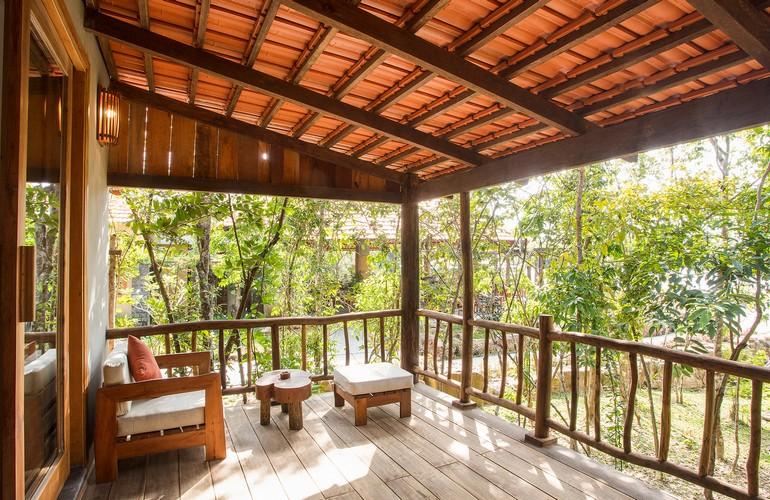 Terrace, Garden View Bungalow, Green Bay Phu Quoc Resort & Spa