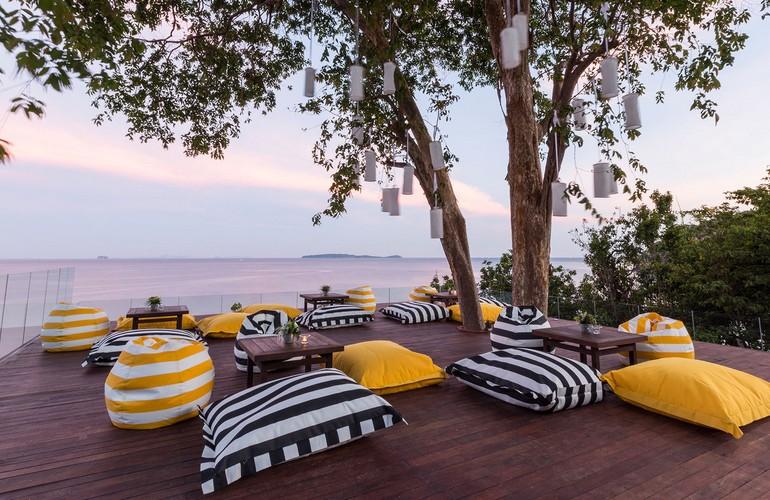 Terrace, Cape Panwa Hotel