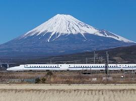See Mount Fuji from Shinkansen