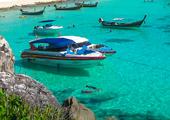The Rok Islands by speedboat
