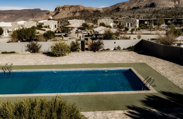 Swimming pool, Jebel Shams Resort