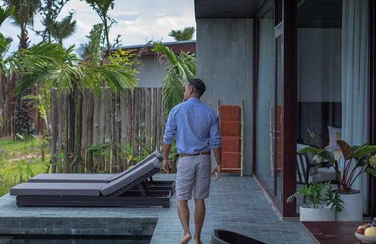 Garden, Pool Villa, Amber Kampot