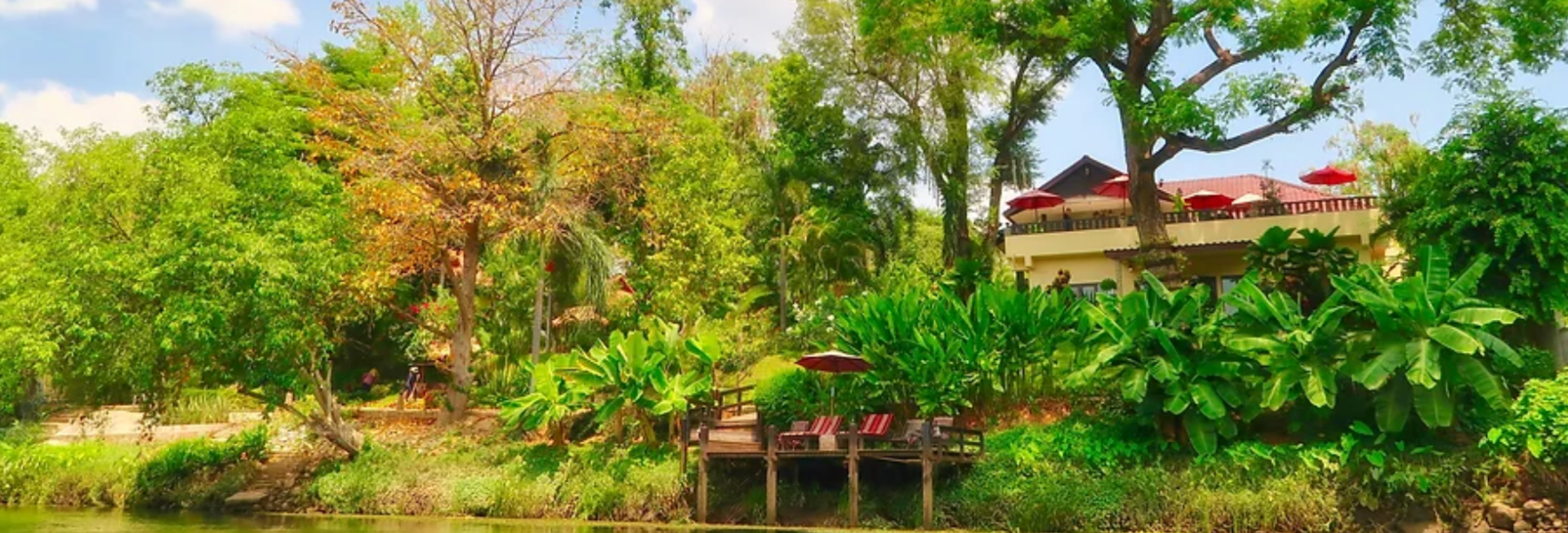 view from the river