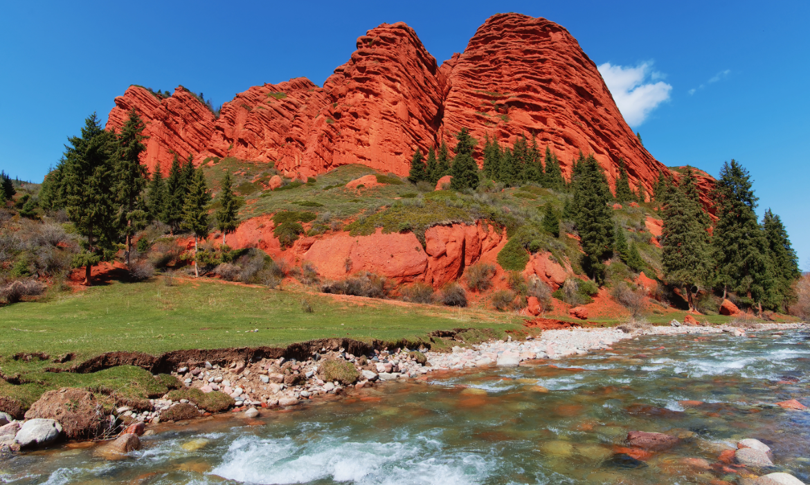 Jety Oguz Valley - Seven Bulls Rocks