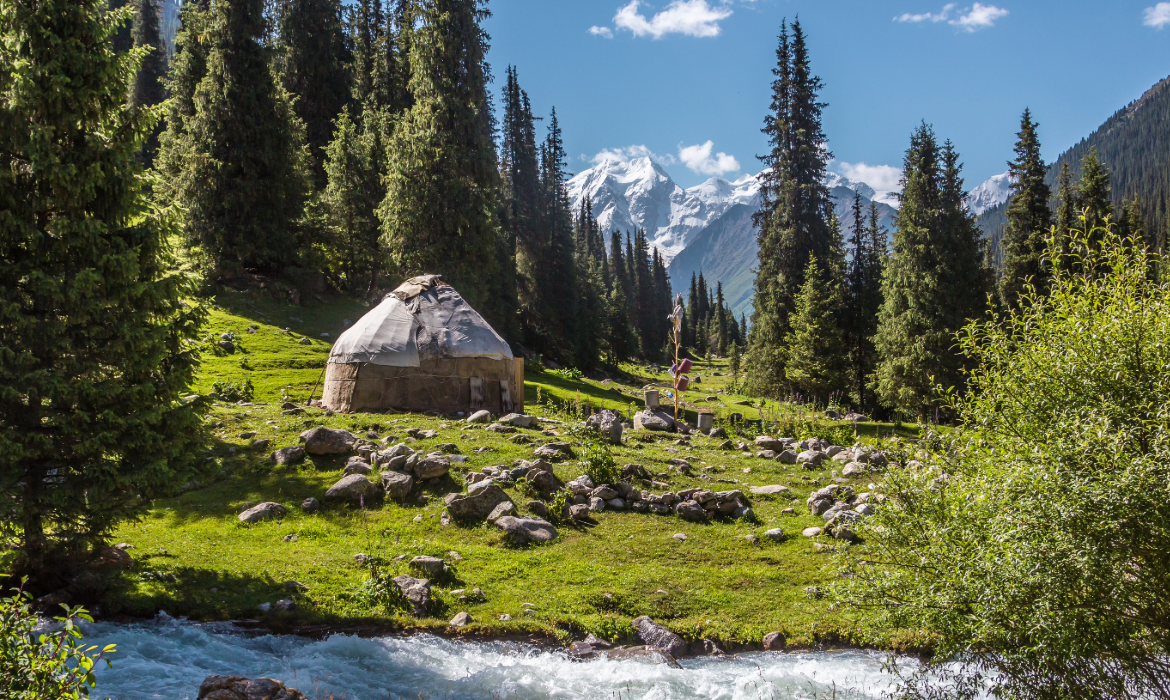 Scenery near Karakol