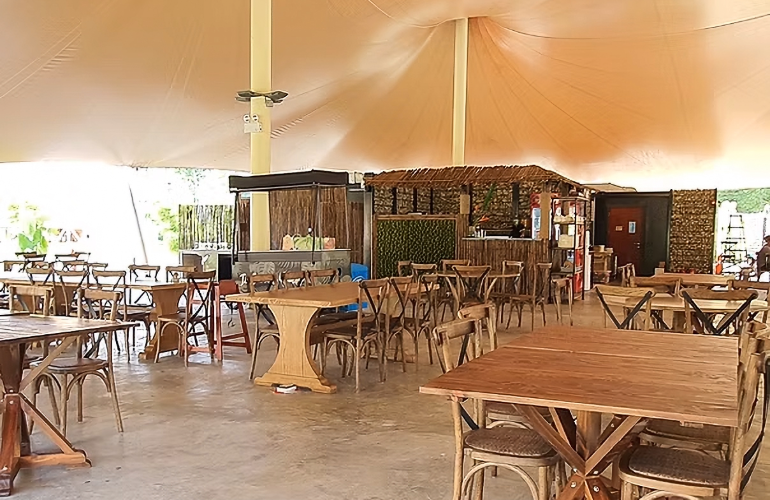 Main dining area